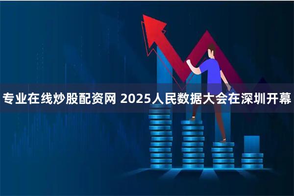 专业在线炒股配资网 2025人民数据大会在深圳开幕
